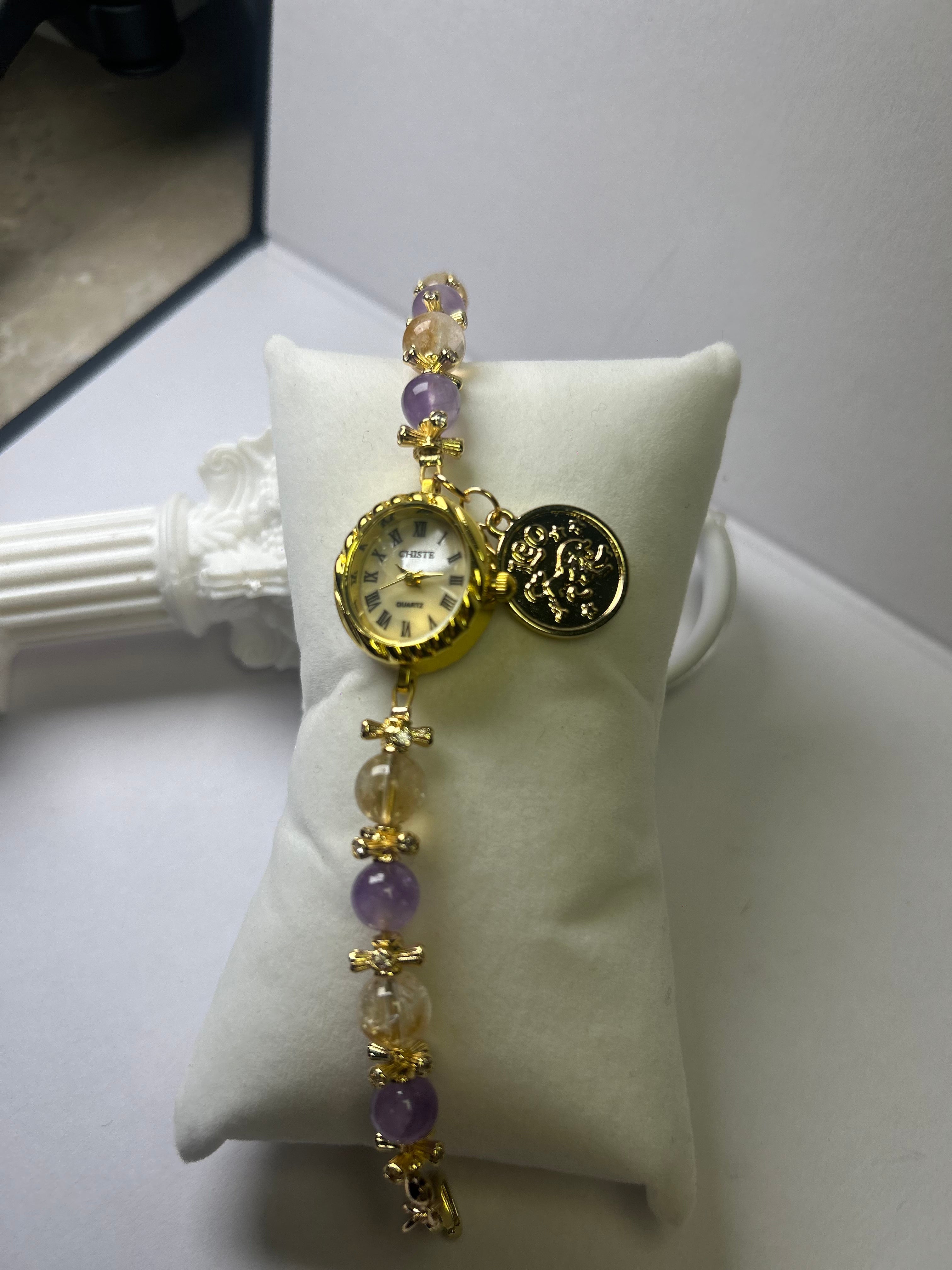 Leo King's Journey Energy Crystal Watch