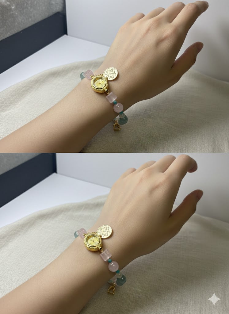 Libra Balance Energy Crystal Watch
