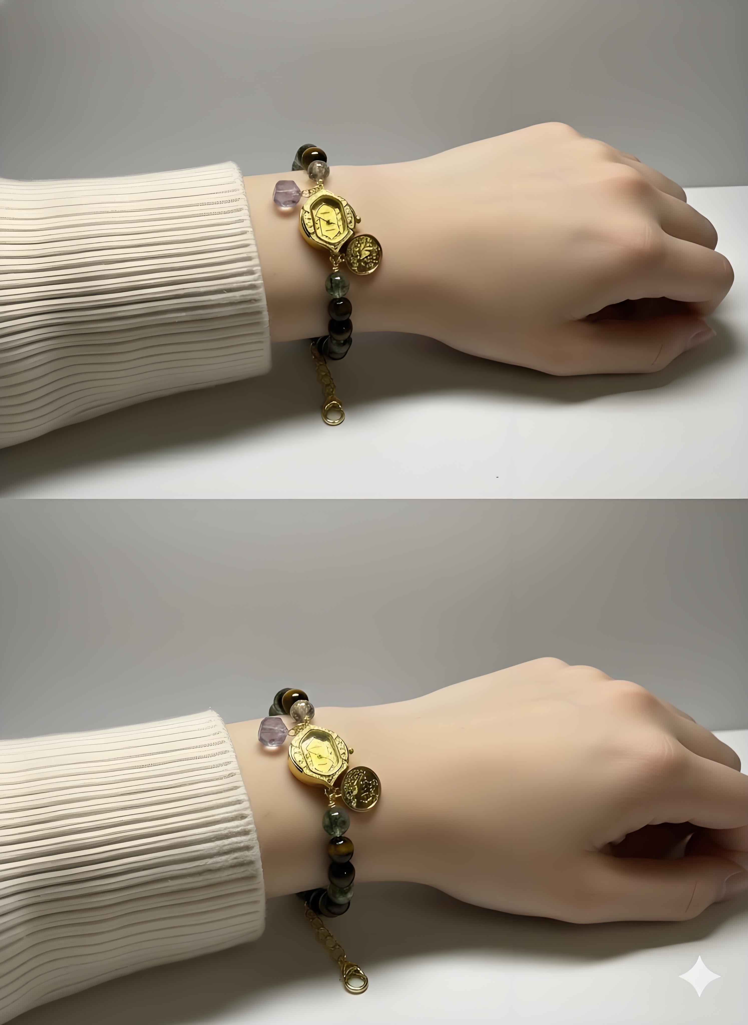 Taurus Enhanced Energy Crystal Watch