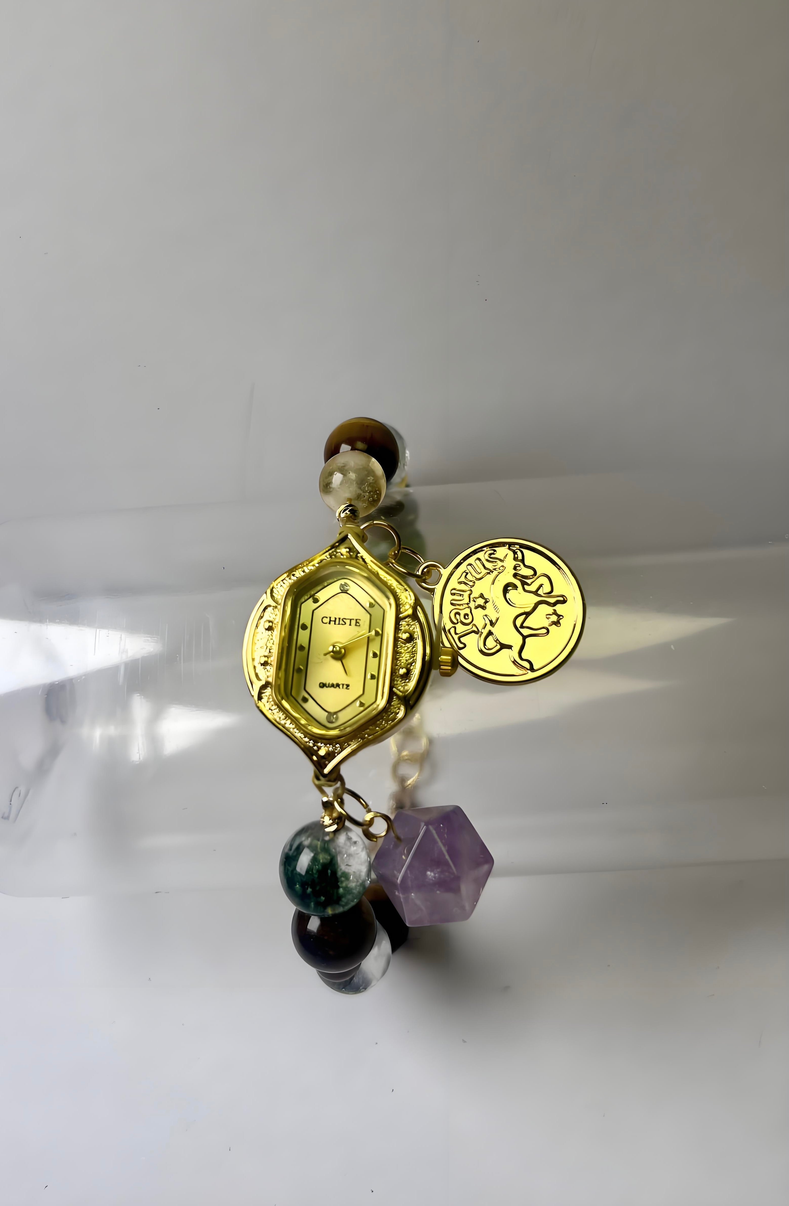 Taurus Enhanced Energy Crystal Watch