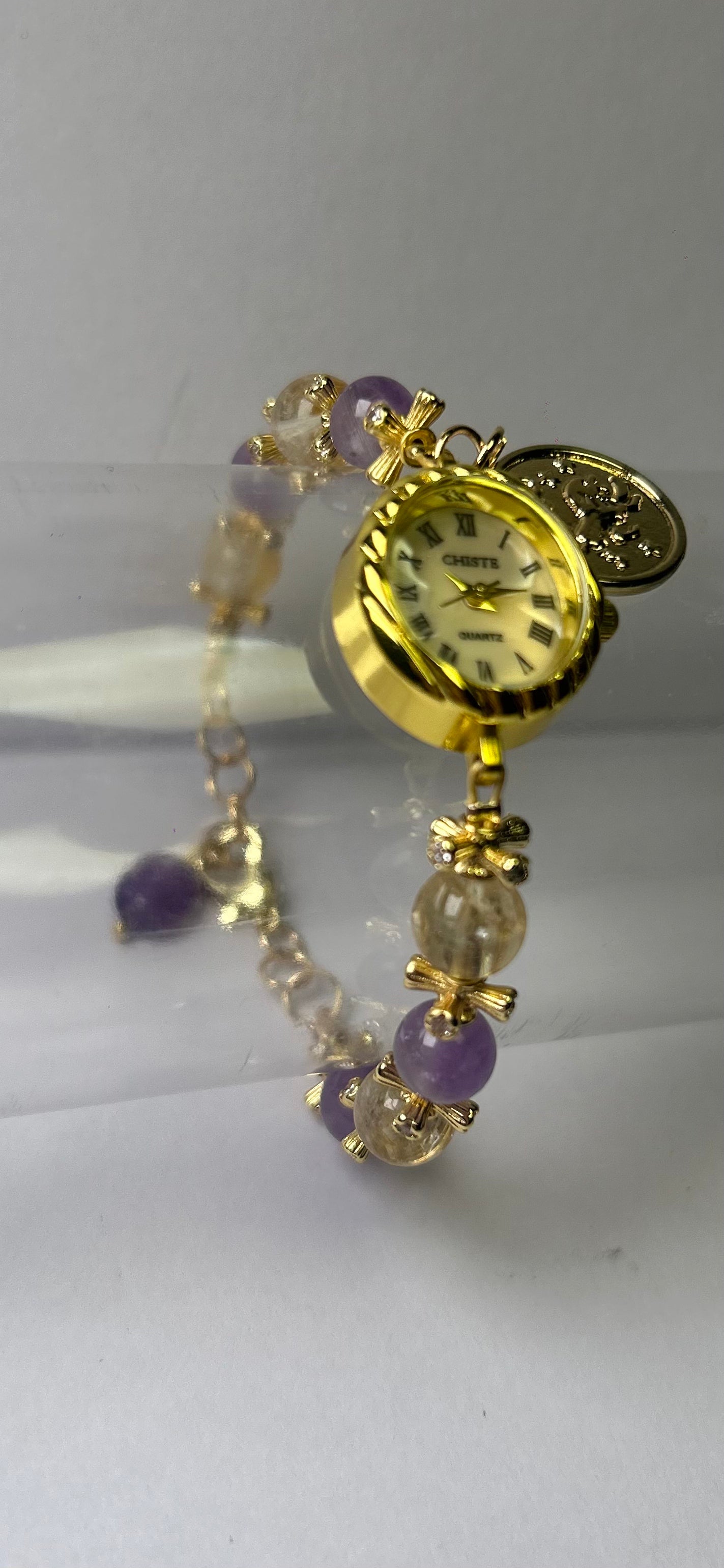 Leo King's Journey Energy Crystal Watch