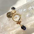 Aries Energy Watch with Garnet & Lapis Lazuli