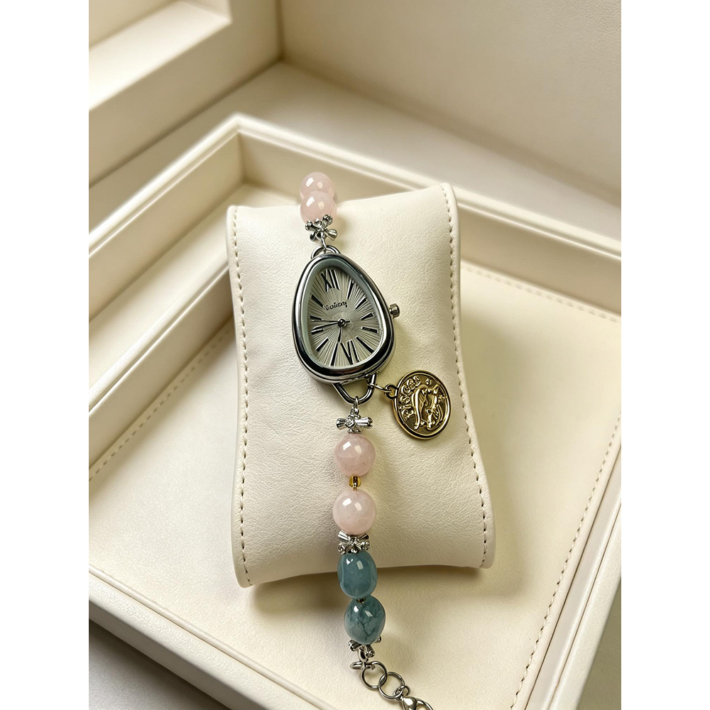 Pisces Energy Watch (Rose Quartz & Aquamarine)
