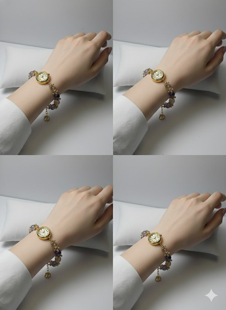 Leo King's Journey Energy Crystal Watch