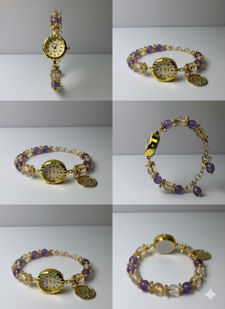 Leo King's Journey Energy Crystal Watch