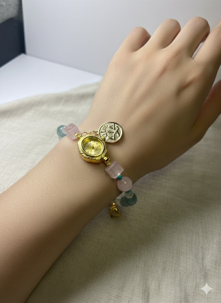 Libra Balance Energy Crystal Watch